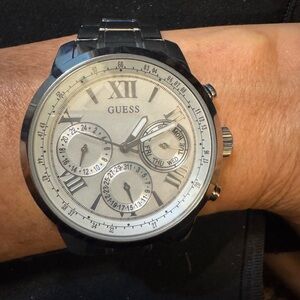 Guess Silver Multifunction Watch VINTAGE paid $165